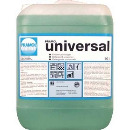 Профессиональная химия Pramol Chemie UNIVERSAL - универсальное средство для чистки всех водостойких поверхностей