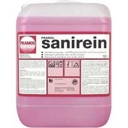 Профессиональная химия Pramol Chemie SANIREIN - хорошо разлагаемое, концентрированное чистящее средство