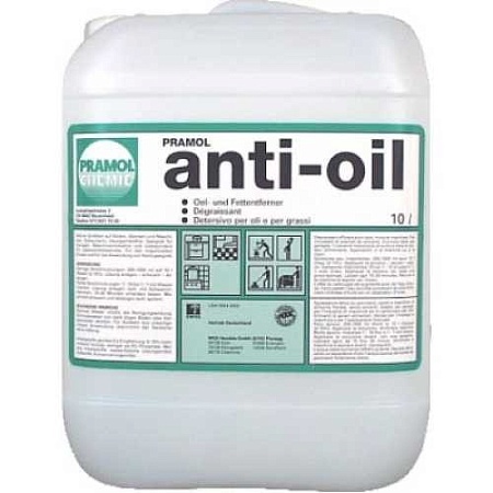 Профессиональная химия Pramol Chemie ANTI OIL - растворитель жиров растительного и животного происхождения
