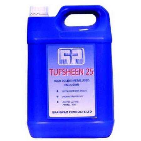 Профессиональная химия Granwax TUFSHEEN 25 - металлизированная эмульсия для сверхпрочной защиты