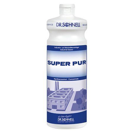 Профессиональная химия DR.SCHNELL SUPER PUR - индустриальное сильнощелочное средство