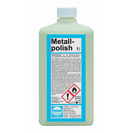 Профессиональная химия Pramol Chemie METALLPOLISH - полироль для металлов