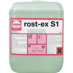 ROST-EX S1 - удаления ржавчины и известковых отложений с кислотостойких напольных покрытий